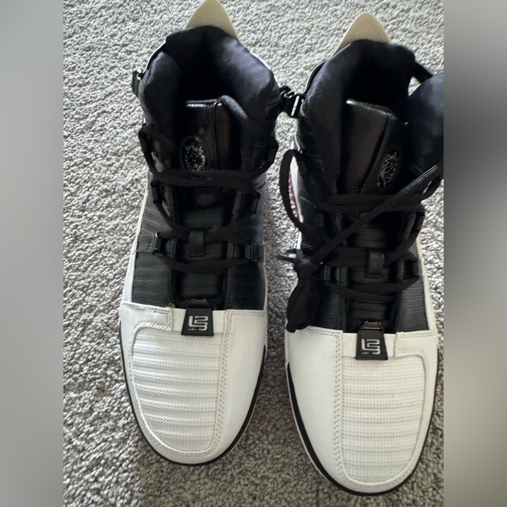 LeBron Zoom III Nike Black and White Men's Sneakers